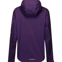 GOREWEAR Lupra 2.0 GORE-TEX Logo Jas Vrouwen - purple indigo / amethyst grey DEDF