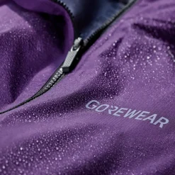 GOREWEAR Lupra 2.0 GORE-TEX Logo Jas Vrouwen - purple indigo / amethyst grey DEDF