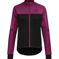 Racefietsjacks < GOREWEAR Phantom Jas Dames - black/process purple 99BQ