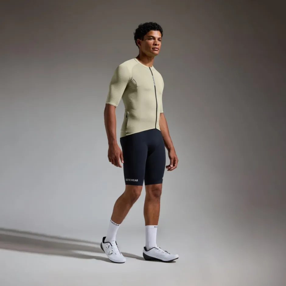 Wielershirts < GOREWEAR pinhift Breathe Fiethirt et Korte ouwen Heren - tech beige BG00