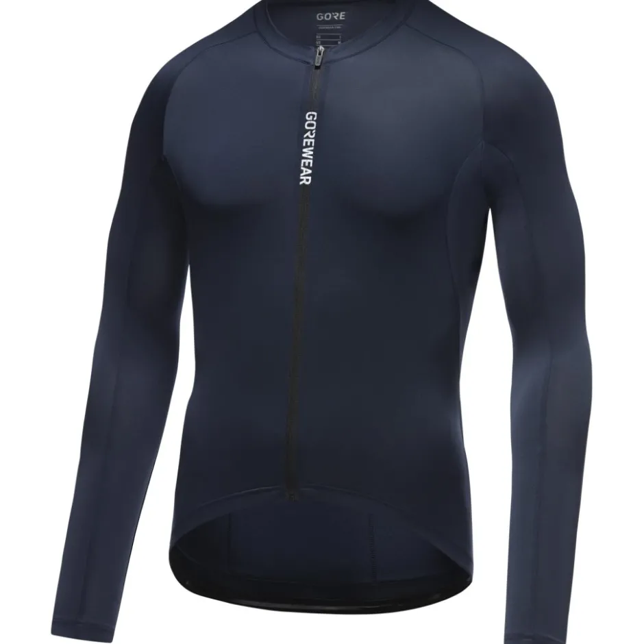 Wielershirts < GOREWEAR pinhift Fiethirt et ange ouwen Heren - orbit bue AU00