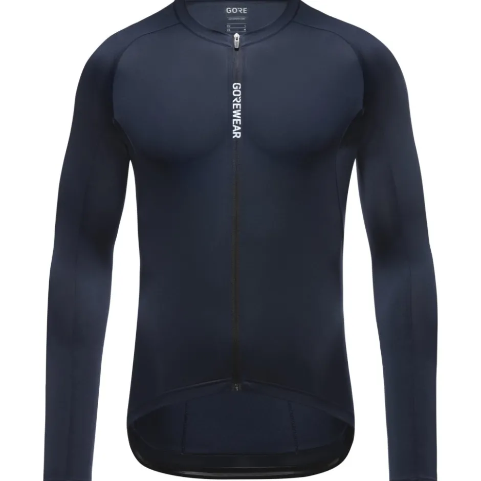 Wielershirts < GOREWEAR pinhift Fiethirt et ange ouwen Heren - orbit bue AU00
