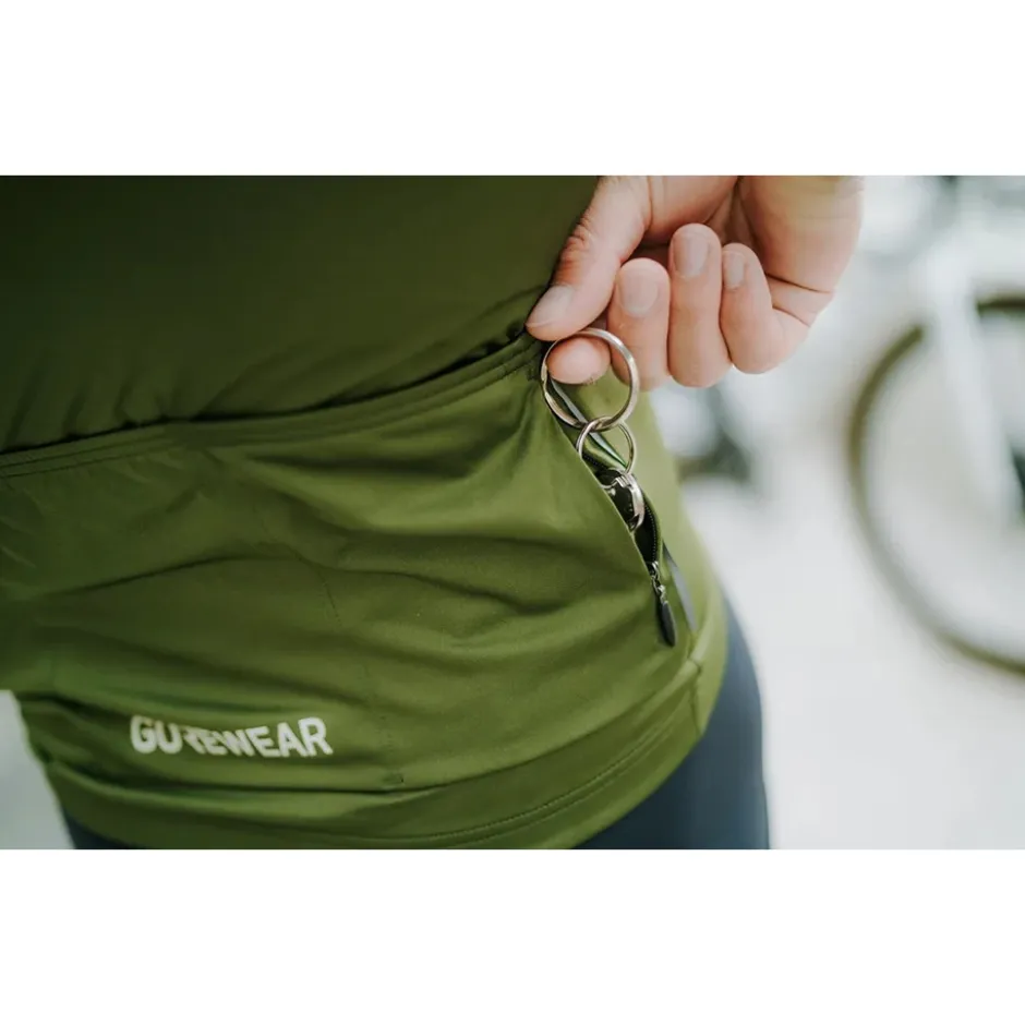 Wielershirts < GOREWEAR pinhift Fiethirt et ange ouwen Heren - orbit bue AU00