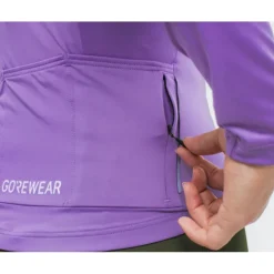 GOREWEAR Spinshift Fietsshirt met Lange Mouwen Dames - lab red DC00