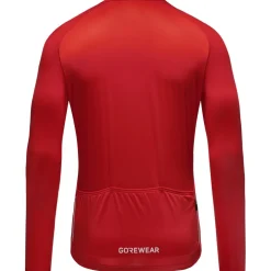 GOREWEAR Spinshift Fietsshirt met Lange Mouwen Heren - lab red DC00