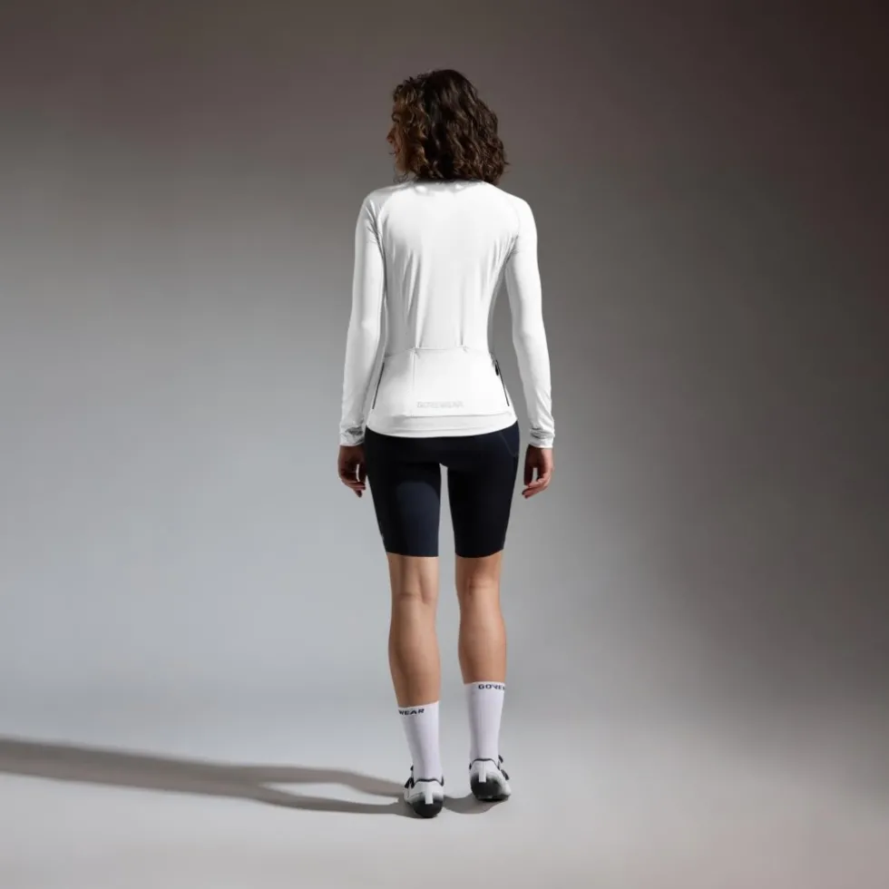 GOREWEAR Spinshift Fietsshirt met Lange Mouwen Dames - white 0100