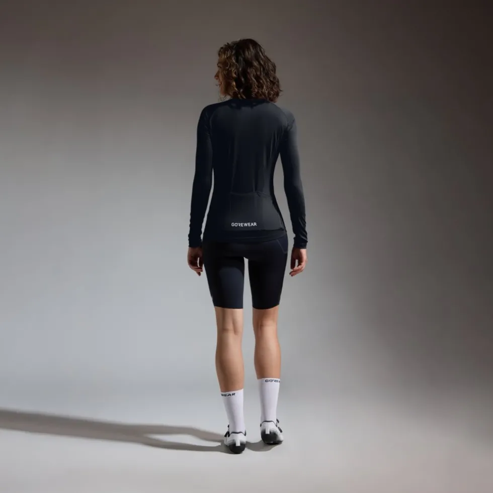 GOREWEAR Spinshift Fietsshirt met Lange Mouwen Dames - zwart 9900