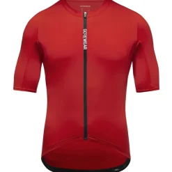 Wielershirts < GOREWEAR Spinshift Fietsshirt met Korte Mouwen Heren - lab red DC00