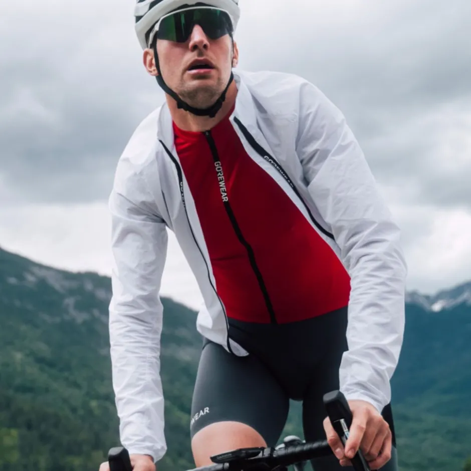 Windjacks|Racefietsjacks < GOREWEAR pinhift Windbreaker Heren - cargo blue CA00