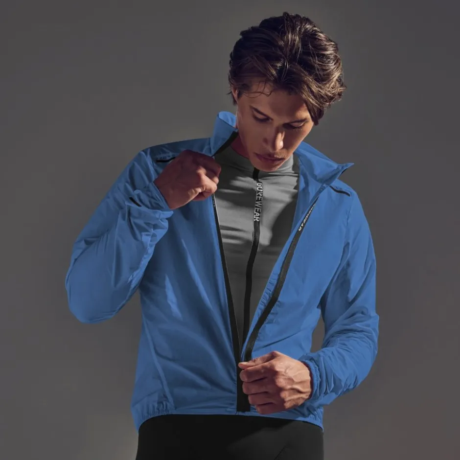 Windjacks|Racefietsjacks < GOREWEAR pinhift Windbreaker Heren - cargo blue CA00