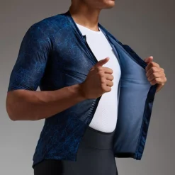 GOREWEAR Spirit Neuro Korte mouwen shirt heren - orbit blue / cargo blue AUCA