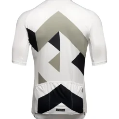 Wielershirts < GOREWEAR Spirit Signal Fietsshirt et Korte ouwen Heren - white/lab gray 01BF
