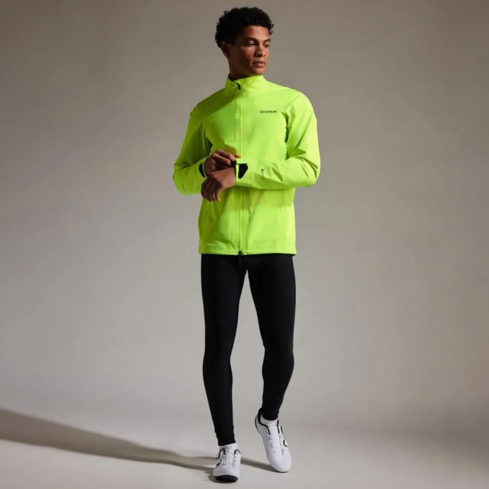 GOREWEAR Swiftride GORE-TEX Jas Heren - neon yellow 0800