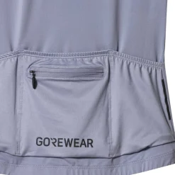 Wielershirts < GOREWEAR wiftride Optica Daefiethirt et korte ouwen - aethyt grey / purpe indigo DFDE