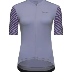 Wielershirts < GOREWEAR wiftride Optica Daefiethirt et korte ouwen - aethyt grey / purpe indigo DFDE
