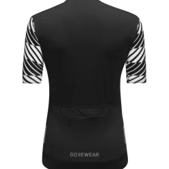 GOREWEAR Swiftride Optical Fietsshirt met Korte Mouwen Dames - zwart/wit 9901