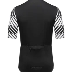 Wielershirts < GOREWEAR wiftride Optica Korte ouw hirt heren - zwart/wit 9901