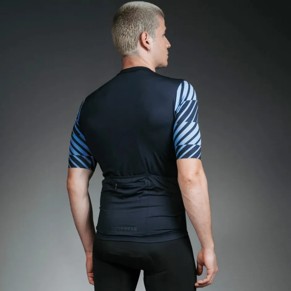Wielershirts < GOREWEAR wiftride Optica Korte ouw hirt heren - orbit bue/cargo bue AUCA