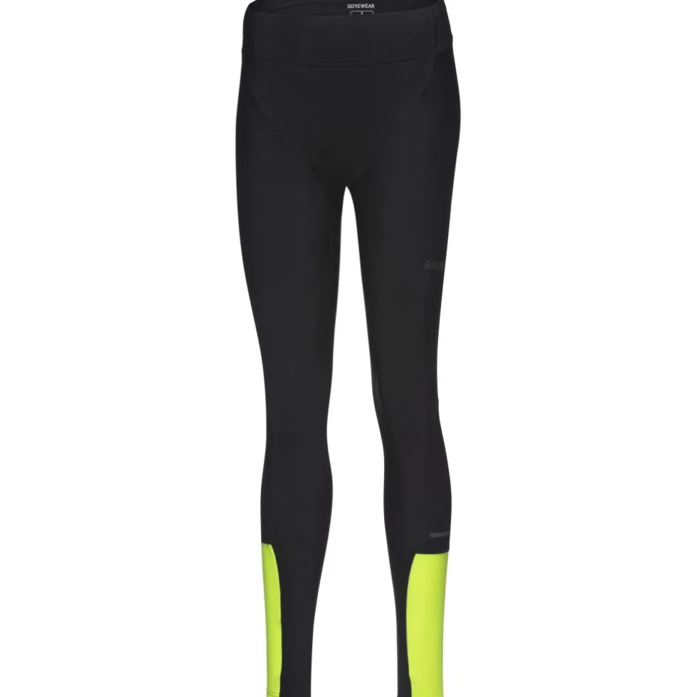 GOREWEAR SWIFTRIDE Tights Dames - black / neon yellow 9908