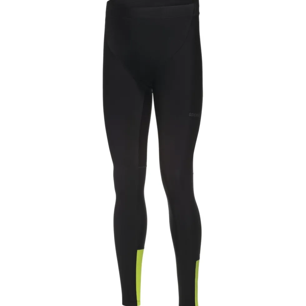 GOREWEAR SWIFTRIDE Tights Heren - black / neon yellow 9908