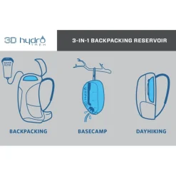 Gregory 3D Hydro Trek 3L Drinkzak - Optic Blue