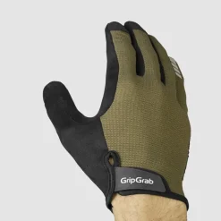 GripGrab EXPLR RC Max Padded Full Finger Handschoenen - Olive Green
