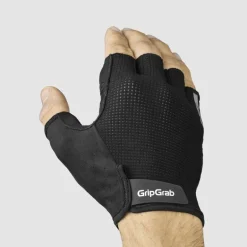 Wielerhandschoenen < GripGrab EXPR RC ax Padded Handchoenen et Korte Vinger - Zwart