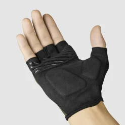 GripGrab EXPLR RC Max Padded Handschoenen met Korte Vingers - Olive Green