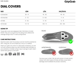 GripGrab FastStream Aero Dial Covers - White