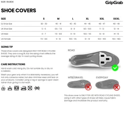 GripGrab FastStream Aero Schoenovertrekken - Black