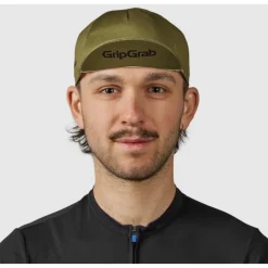 GripGrab Lightweight Cycling Muts - Olive Green