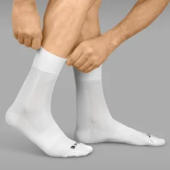 Fietssokken < GripGrab ightweight okken - et van 3 - Wit