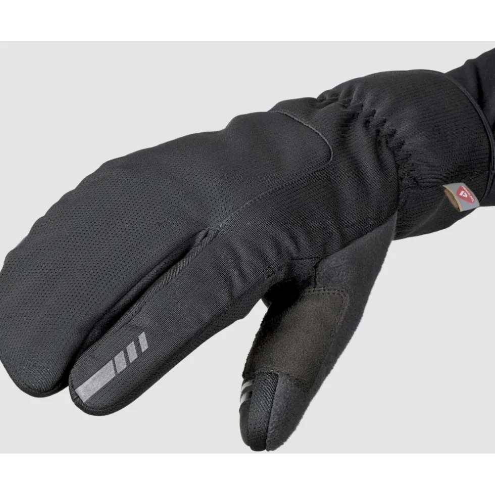 GripGrab Nordic 2 Deep Winter Lobster Windproof Handschoenen - Zwart