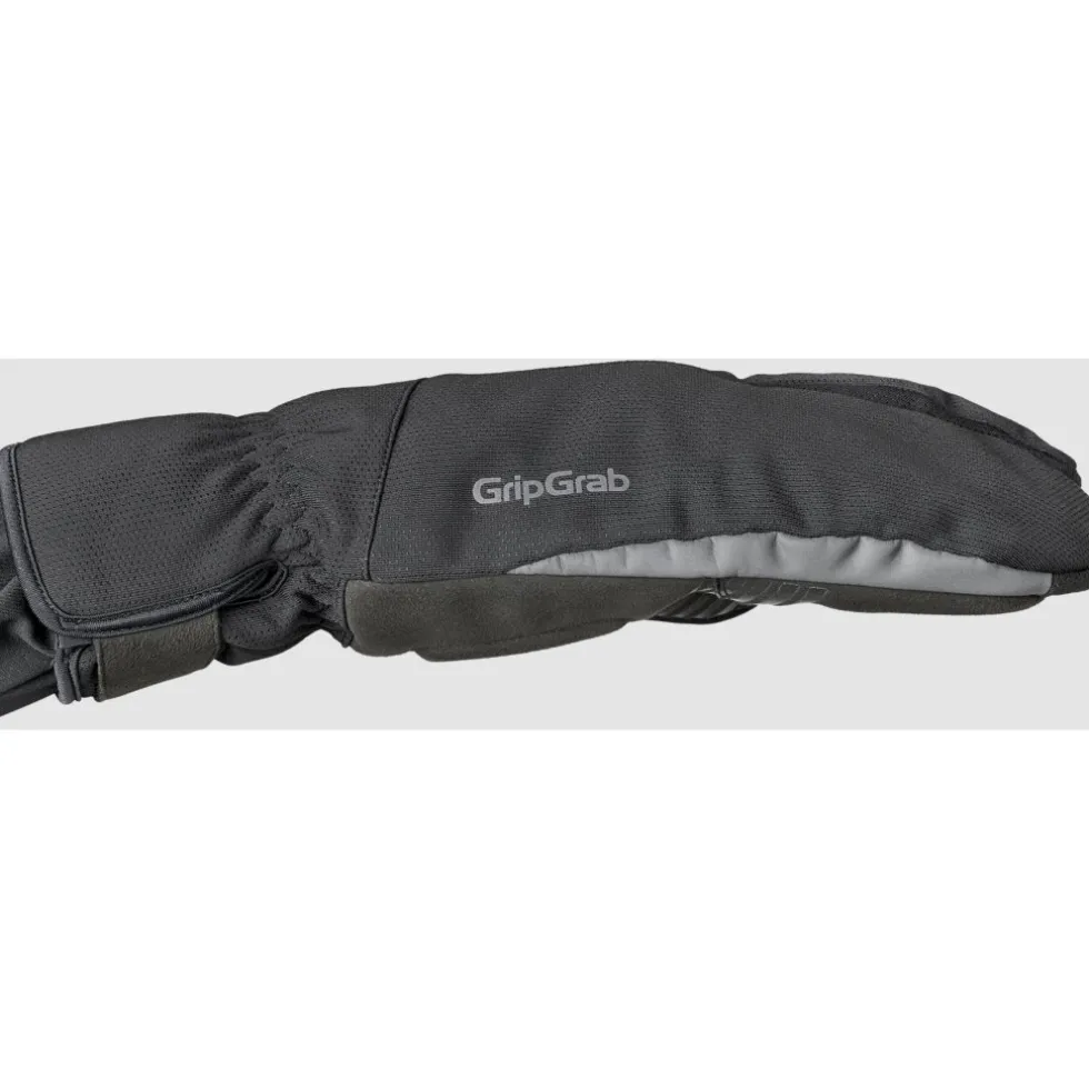 GripGrab Nordic 2 Deep Winter Lobster Windproof Handschoenen - Zwart