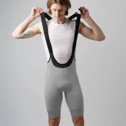 GripGrab PACR Fietsshort met Bretels Heren - Grey