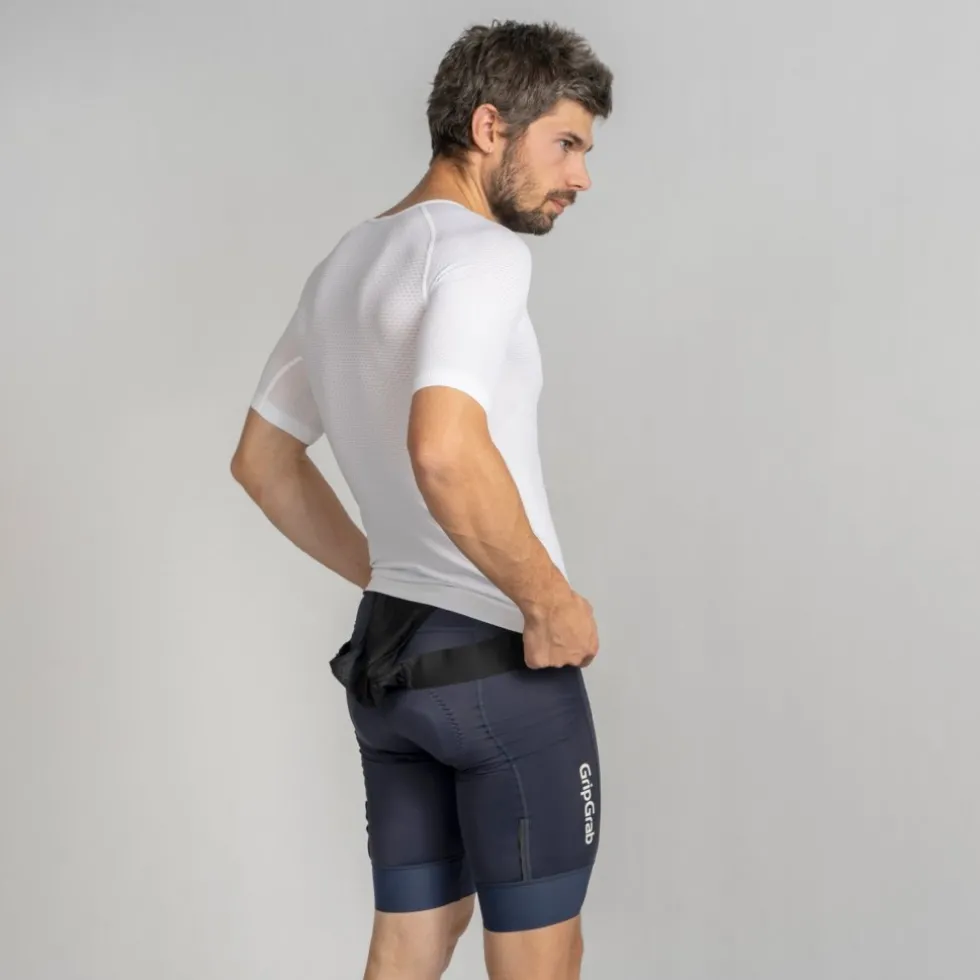 GripGrab PACR Summer Seamless Korte mouw basislaag heren - White