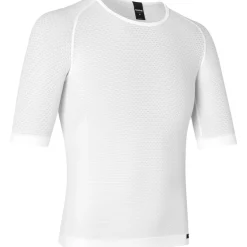 GripGrab PACR Summer Seamless Korte mouw basislaag heren - White