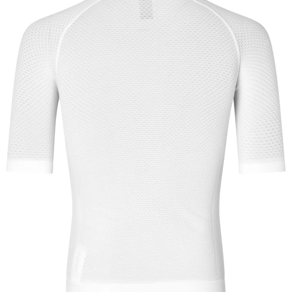 GripGrab PACR Summer Seamless Korte mouw basislaag heren - White