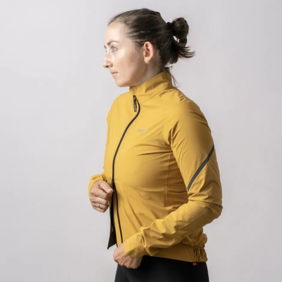 Racefietsjacks|Regenjassen < GripGrab PACR Waterdichte ichte Regenja Dae - utard Yeow