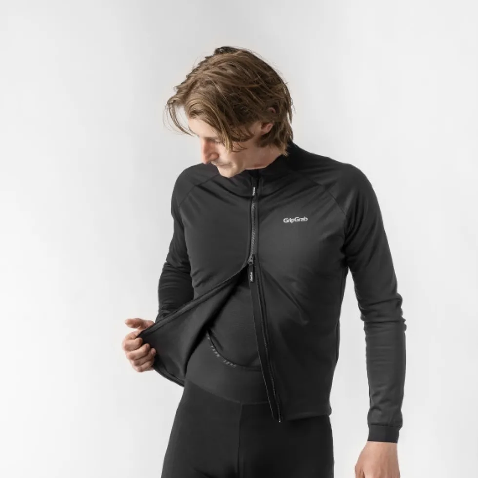 GripGrab PACR Winddichte Winter Jas Heren - Zwart