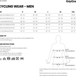 GripGrab PACR Winddichte Winter Jas Heren - Zwart