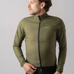 GripGrab PACR Winddicht Licht Jas Heren - Olive Green