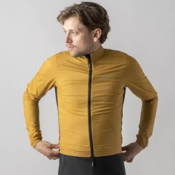 GripGrab PACR Winddicht Licht Jas Heren - Mustard Yellow