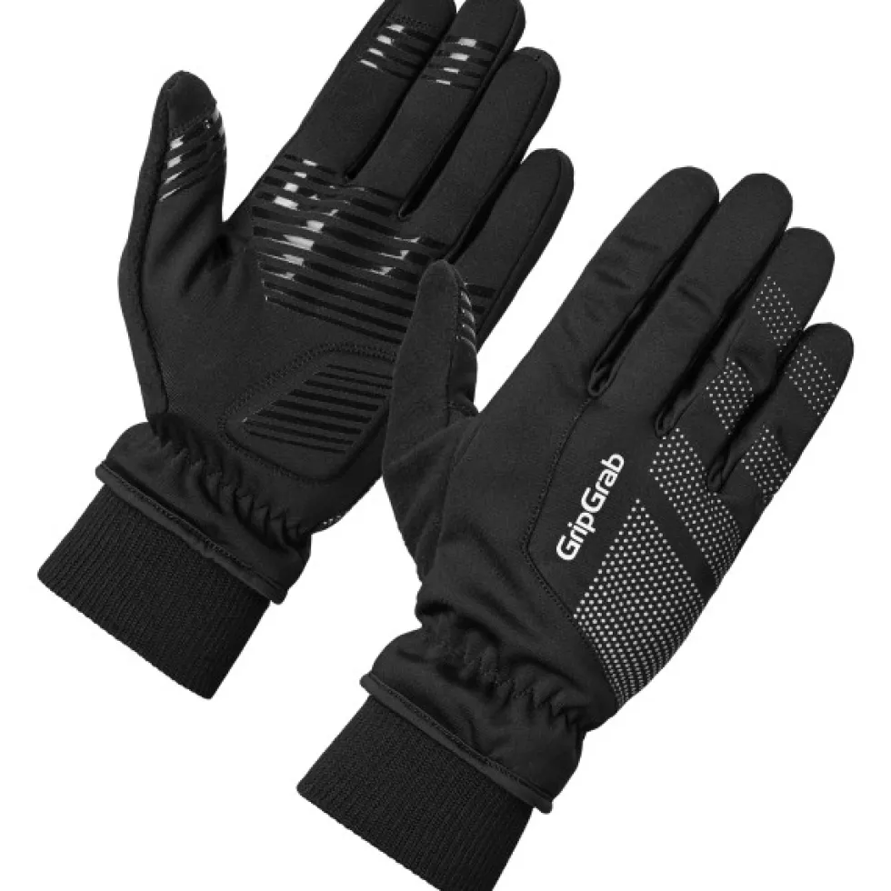 GripGrab RIDE II Winddichte Winter Handschoenen - Zwart