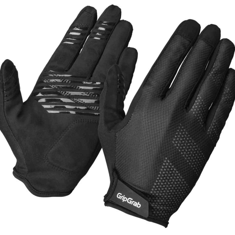 Wielerhandschoenen|Mtb-Handschoenen < GripGrab RIDE RC ite Padded Fu Finger Handchoenen - Zwart