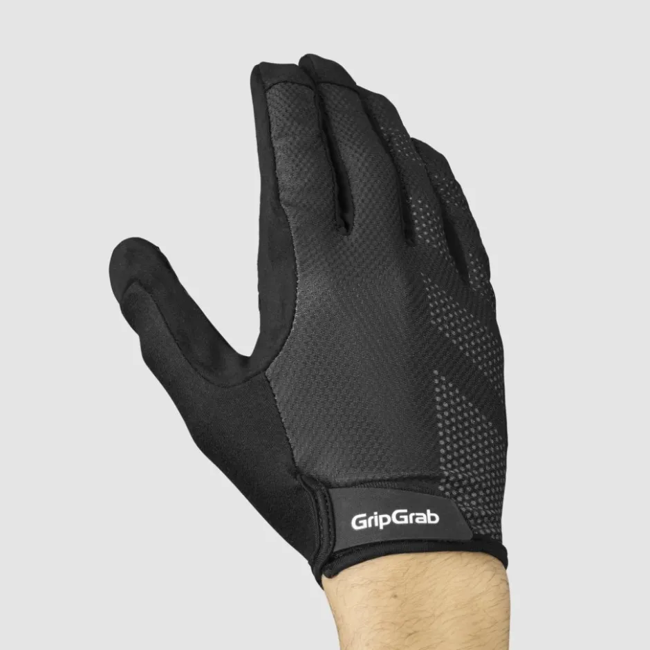 Wielerhandschoenen|Mtb-Handschoenen < GripGrab RIDE RC ite Padded Fu Finger Handchoenen - Zwart