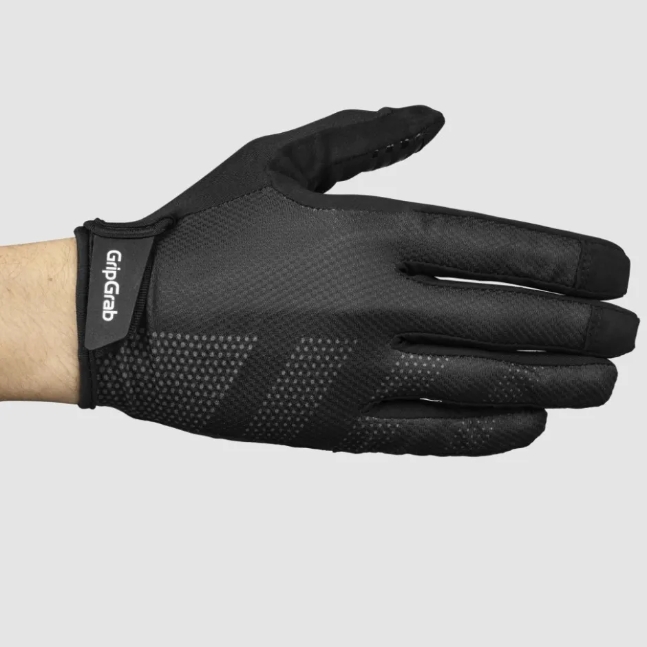 Wielerhandschoenen|Mtb-Handschoenen < GripGrab RIDE RC ite Padded Fu Finger Handchoenen - Zwart