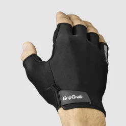 GripGrab RIDE RC Max Padded Handschoenen met Korte Finger - Zwart