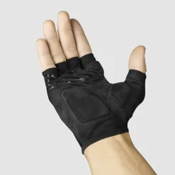 GripGrab RIDE RC Max Padded Handschoenen met Korte Finger - Zwart