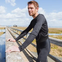 GripGrab RIDE Thermal Shirt met Lange Mouwen Heren - Zwart